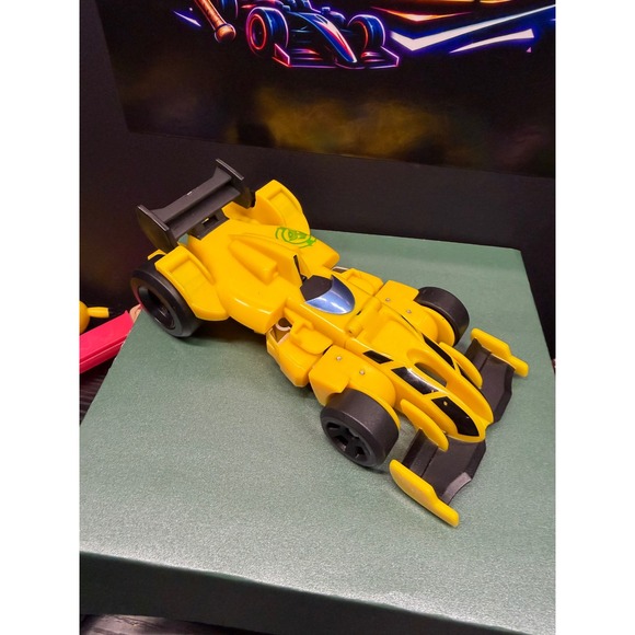 Hasbro Other - Hasbro Transformers Bumblebee Race Car Formula 1 Action Figure Yellow 2014